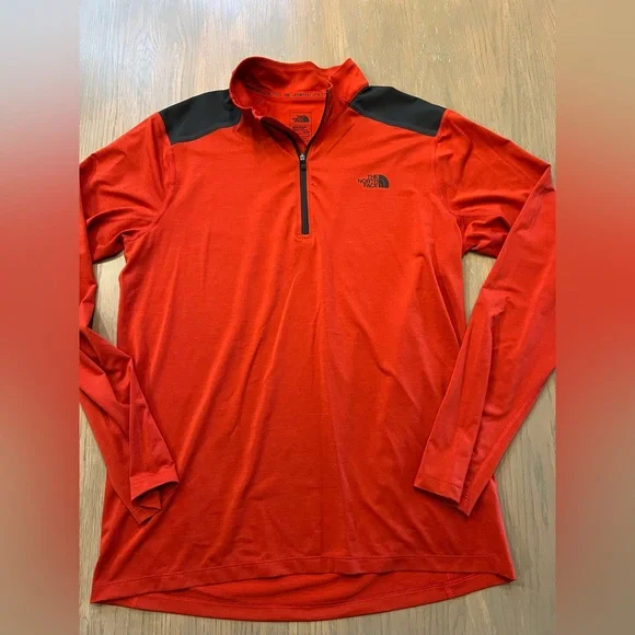 North Face Men’s Kilowatt 1/4 ZIP Pullover Medium - Picture 5 of 5